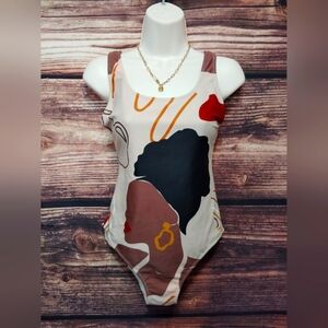 Souk+Sepia Women's Bold Swimsuit One Piece Size Small